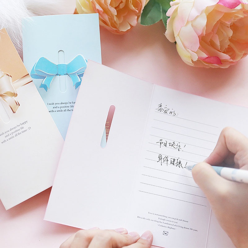 Thiệp mời hình cánh thiên thần 3D độc đáo
