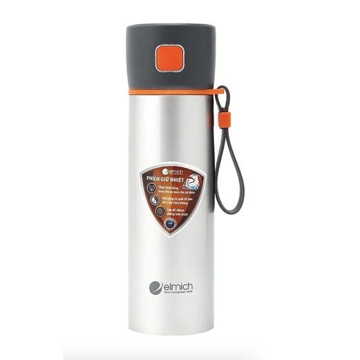 Phích Giữ Nhiệt ELMICH Inox 304 EL0689-480ml-Bao bì không đẹp