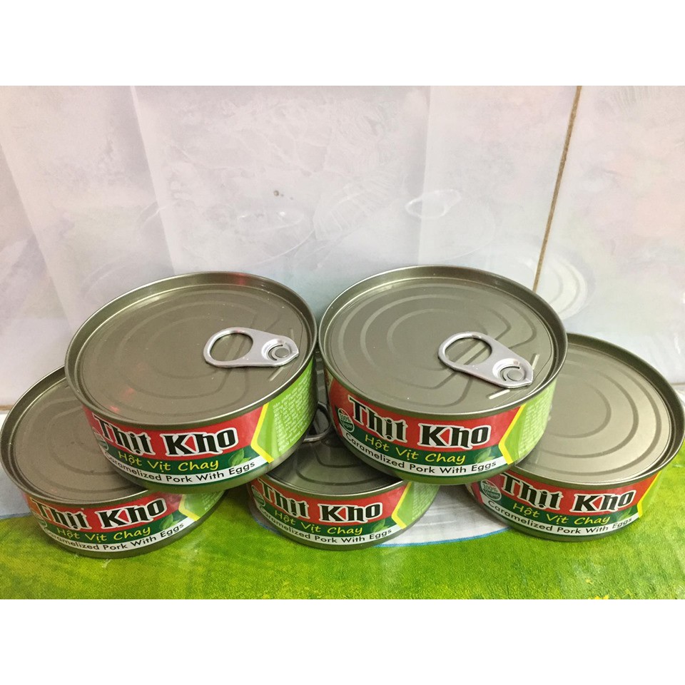 Thịt Kho Hột Vịt Chay Âu Lạc Ngon Bổ Rẻ Sạch - Hộp x 150g