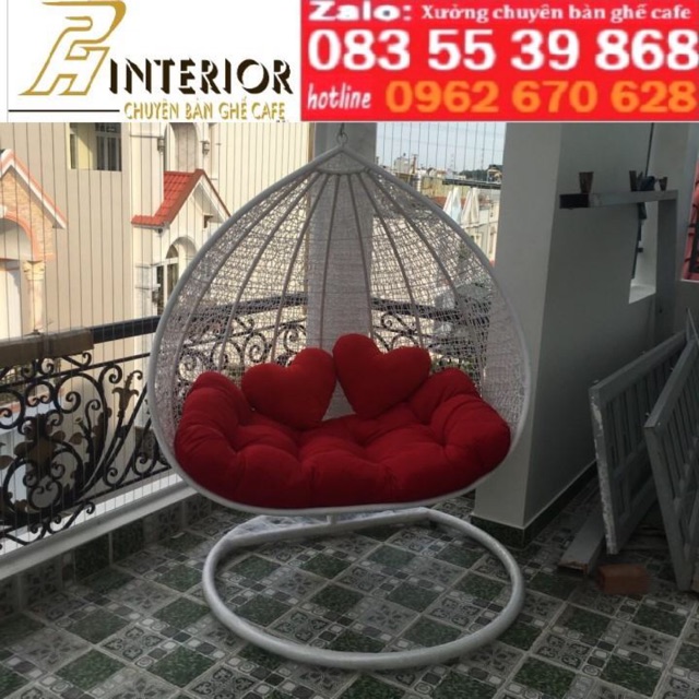 Xích đu thư giãn mây nhựa ( SIÊU BỀN -GIÁ RẺ) sản xuất công ty phạm hùng sai gòn