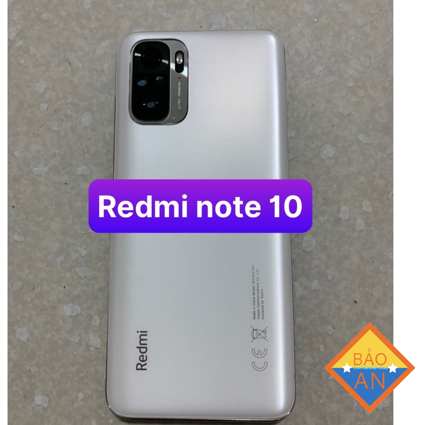 Bộ vỏ Xiaomi Redmi Note 10 4G, hàng đẹp nấu máy chuẩn