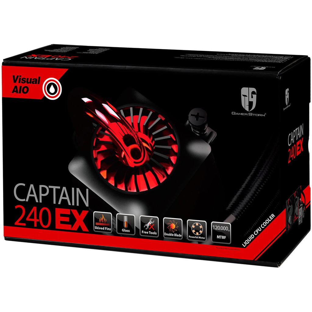 Tản Nhiệt Nước CPU Liquid Cooler Captain 240EX