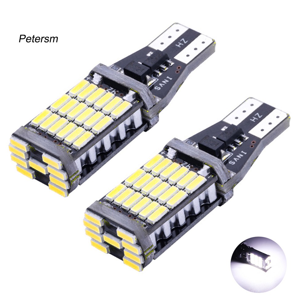 Bộ 2 Đèn LED Tín Hiệu T15 4014 45SMD Cho Xe Hơi