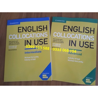 Cambridge english collocations in use - 2017 - in đen trắng - bìa màu - khổ a4