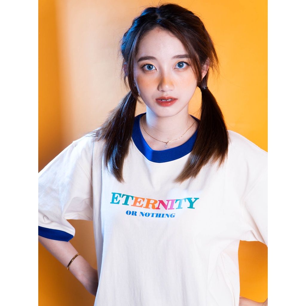 Áo Thun Unisex Retro Blue