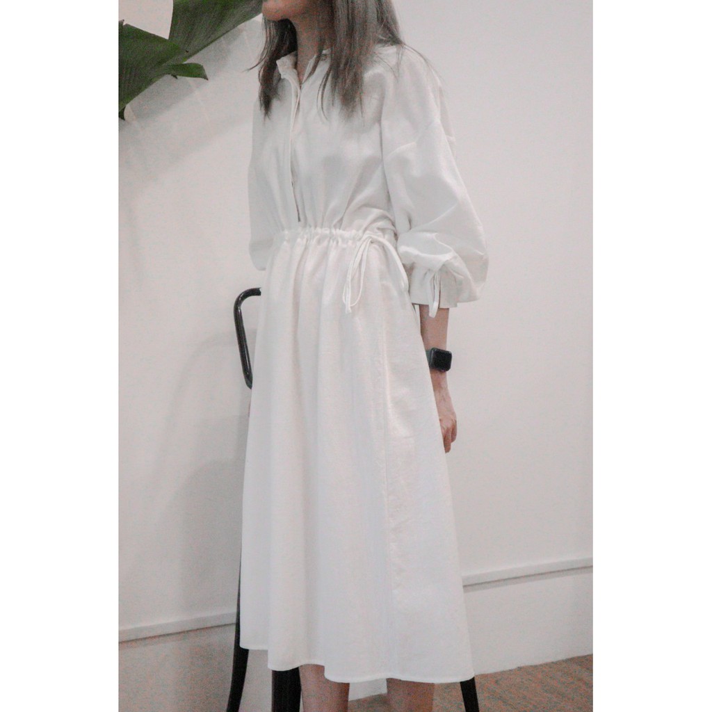 Đầm công sở rút dây eo DOKESI  - Margaret Dress