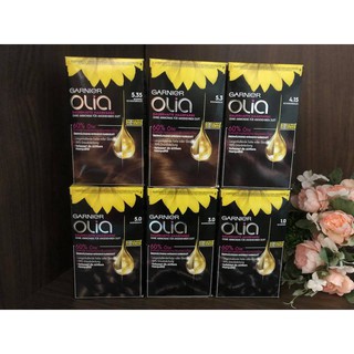 Hàng Đức Nhuộm tóc Garnier Olia màu 4.15 Hạt dẻ