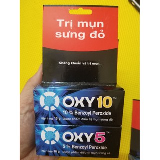 gel bôi mụn oxy 5,oxy 10