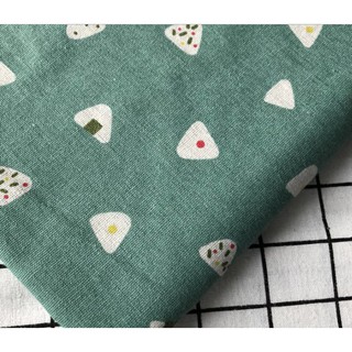 Vải bố, vải canvas mẫu hình sushi