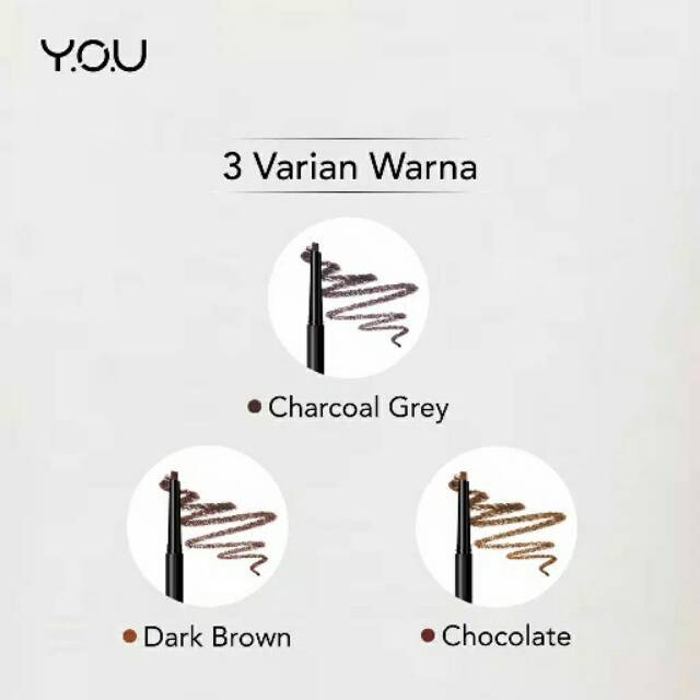 (hàng Mới Về) Bút Kẻ Lông Mày Hai Đầu Y.o.u | BigBuy360 - bigbuy360.vn