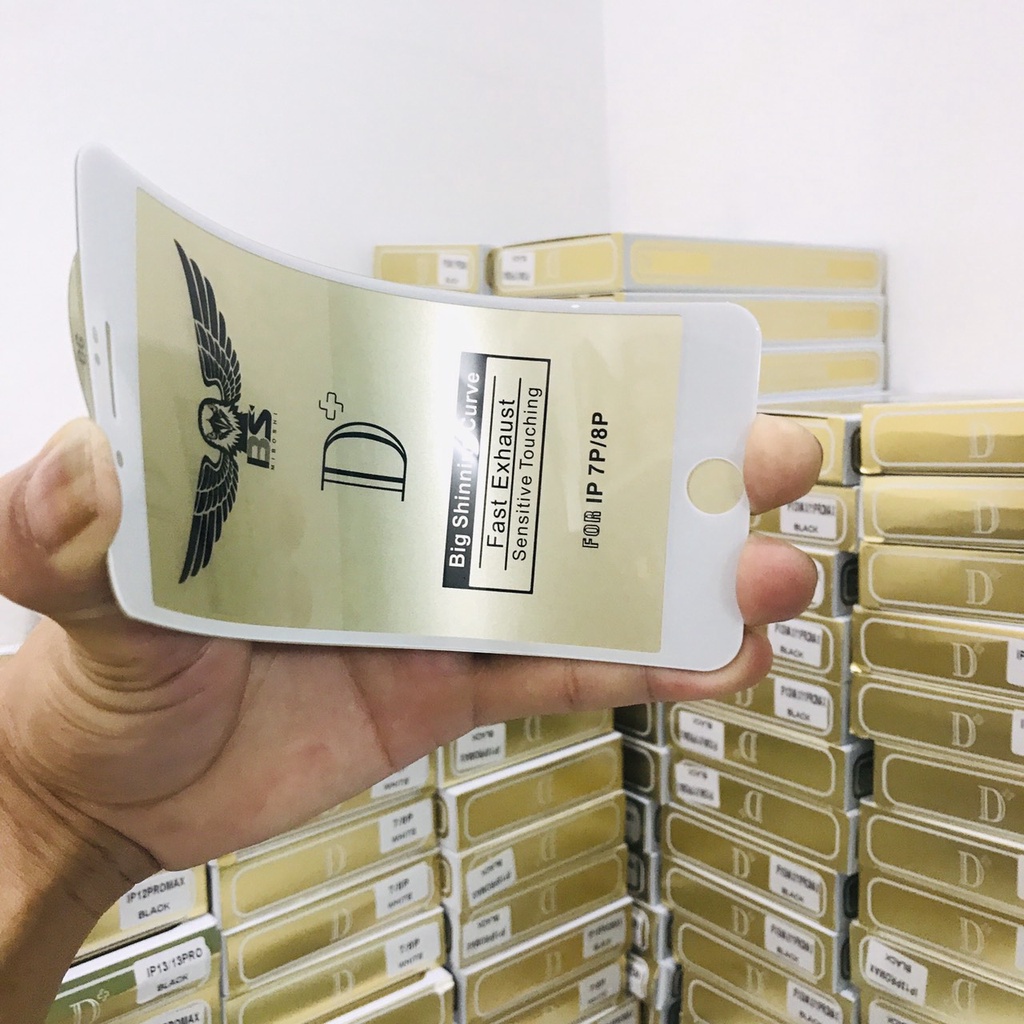 Kính cường lực BS ĐẠI BÀNG cho IP 7, 8, X, XR, SE, 11,12,13 chống xước,bám vân tay, sứt mép, ánh sáng xanh