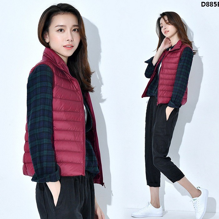 Áo Khoác Phao Sát Nách Dáng Ngắn Cỡ Lớn Thời Trang Mùa Đông Cho Nữ | BigBuy360 - bigbuy360.vn