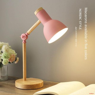 Đèn Ngủ Để Bàn Bảo Vệ Mắt Thiết Kế Đơn Giản Phong Cách Bắc Âu