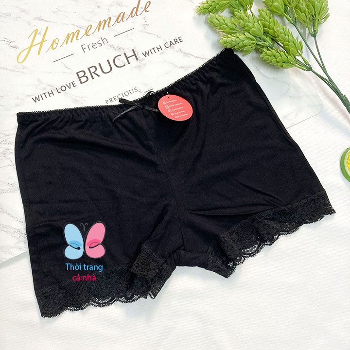 QUẦN LÓT ĐÙI MẶC VÁY VIỀN REN - QLNU19