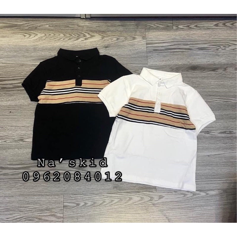 Áo phông polo các loại cho bé trai