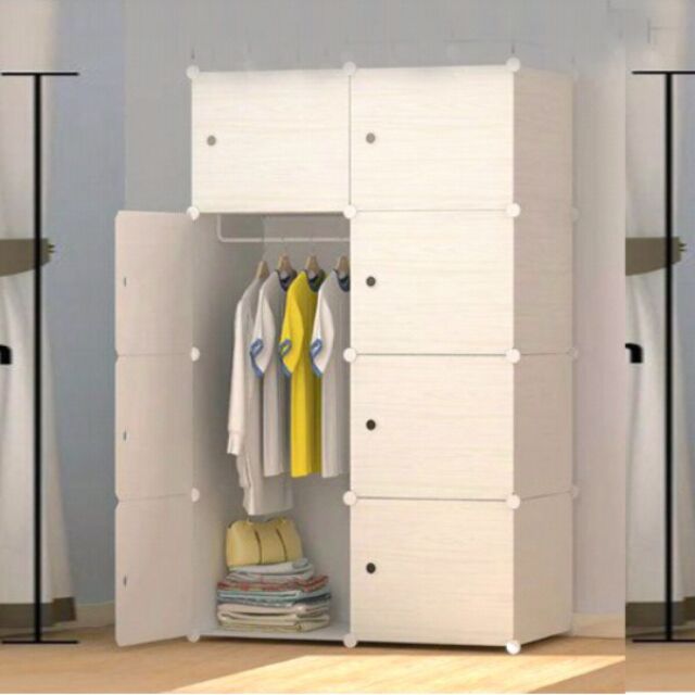 Tủ nhựa 8 ô size lớn