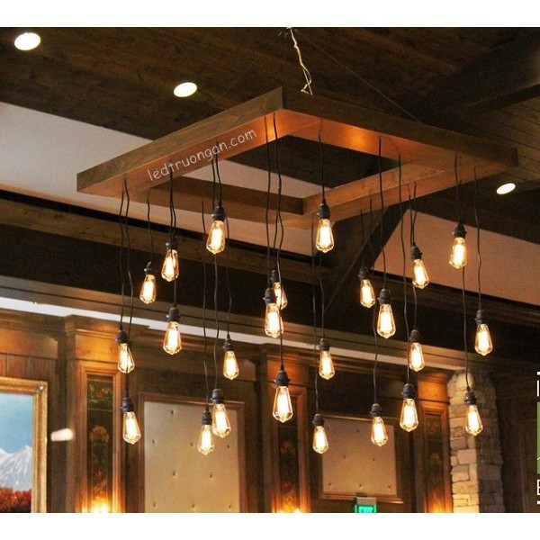 Bóng đèn LED Edison ST64 E27 4w 2700K