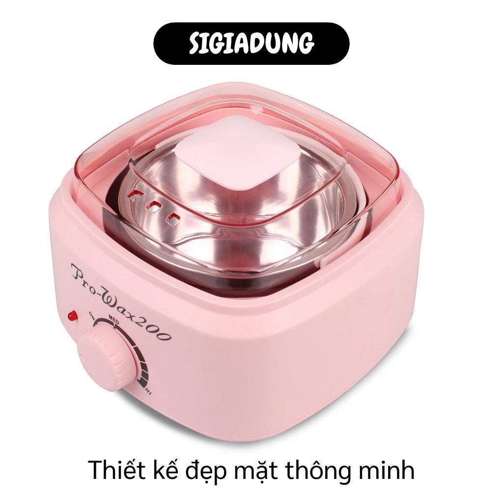 [SGD] Nồi nấu sáp nóng chảy TẶNG QUE GỖ  Nồi đun sáp wax lông Pro-wax100 Pro 200 loại 1 dây đồng ổ cắm lớn 8582