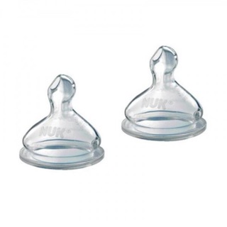1 chiếc Núm ti silicon cổ rộng Nuk