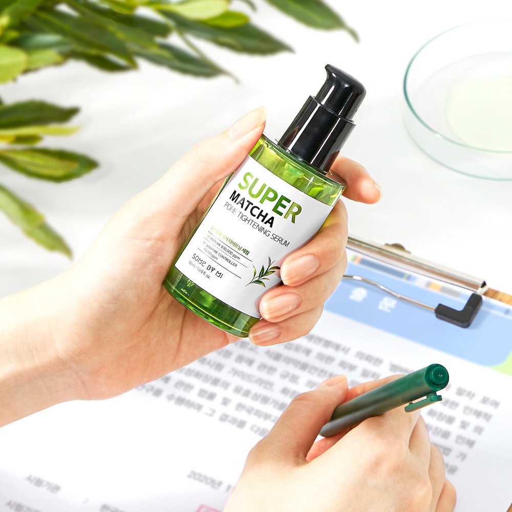 Tinh Chất Dưỡng Da Se Khít Lỗ Chân Lông Some By Mi Super Matcha Pore Tightening Serum