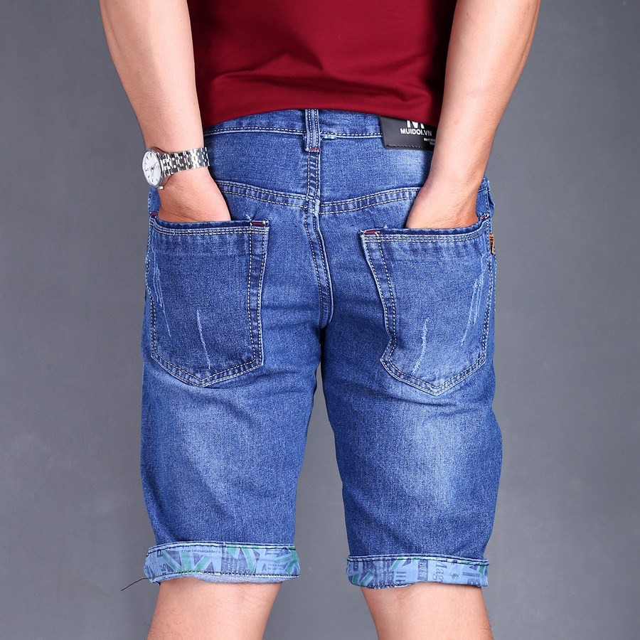 QUẦN SỌT RIN NAM THỜI TRANG Cao cấp chất cotton mềm thoáng mát QS02