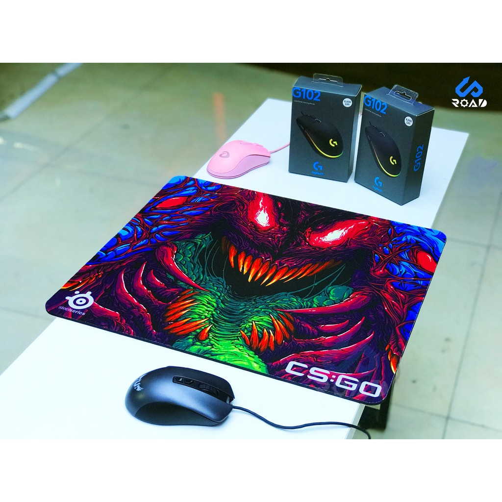 [SIÊU PHẨM SteelSeries Hyper Beast] Tấm lót chuột và Bàn lót di chuột Mouse Pad Game dày 5 ly