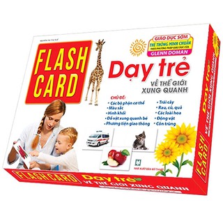 Flashcard Dạy Trẻ Về Thế Giới Xung Quanh - Phương Pháp Giáo Dục Glenn Doman