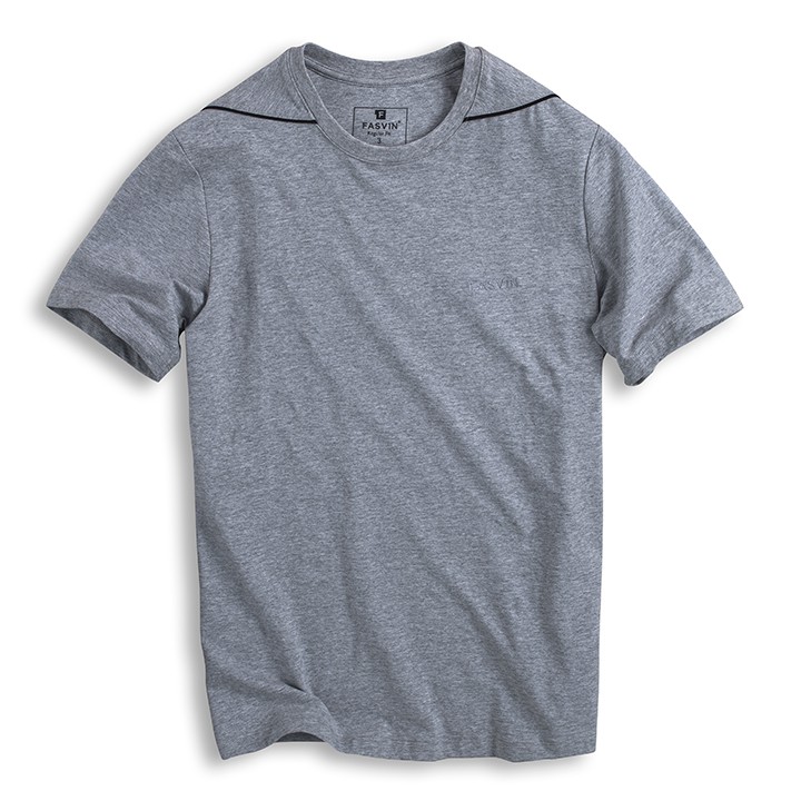 Áo thun nam cổ tròn Fasvin TS20234.HN vải cotton mềm mịn thoáng mát không bai không xù, bền màu | BigBuy360 - bigbuy360.vn