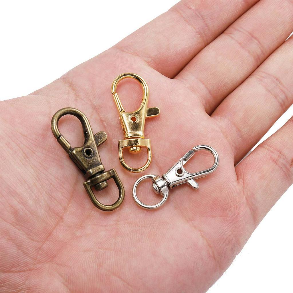 Bộ 10 móc cài bằng kim loại kích thước 32x14mm 36x16mm 38x17mm