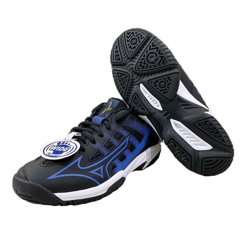 Giày cầu lông Mizuno dành cho nam chính hãng GATE SKY PLUS 2 mẫu mới 71GA224024 màu đen xanh