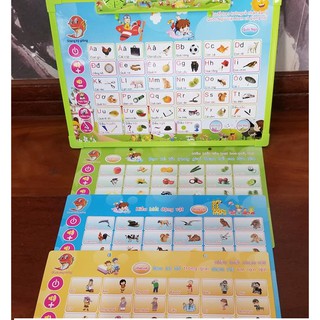 Bảng học Anh- Việt cho bé
