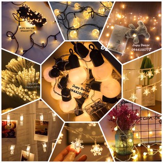 [SẴN - ĐẸP 5M 10M] TOP dây đèn trang trí phòng ngủ, trang trí giáng sinh noel cực lung linh