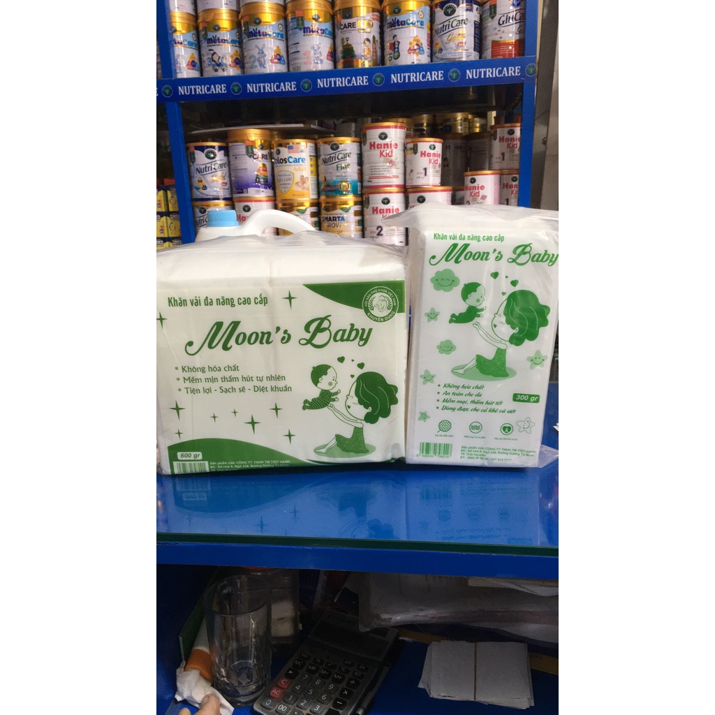 Khăn vải đa năng Moons baby loại 300gr,600gr.