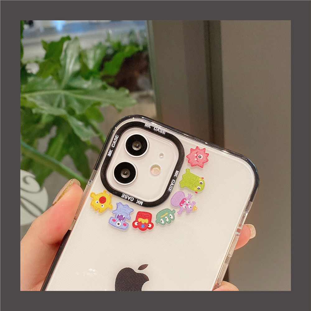 Ốp Điện Thoại Silicon Chống Sốc Cho Iphone 12pro Max 12mini 11pro Max Xs Max Xr Se 2020 7 8 Plus | BigBuy360 - bigbuy360.vn