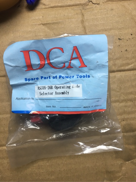 Núm chuyển chức năng  khoan 2-26 hãng DCA