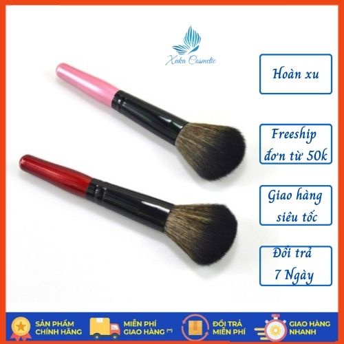 Cọ Đánh Phấn Má Xuka Cosmetic kiểu dáng thon gọn Lông mềm mại Cọ đánh phấn phủ Tiện dụng