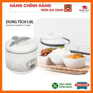 Nồi cơm điện Sunhouse SHD8602 1.8L