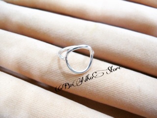 Nhẫn trơn hình tự chọn (bạc 925)
