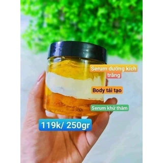 Body Thảo dược Tái tạo, Khử thâm Huỳnh Đỗ