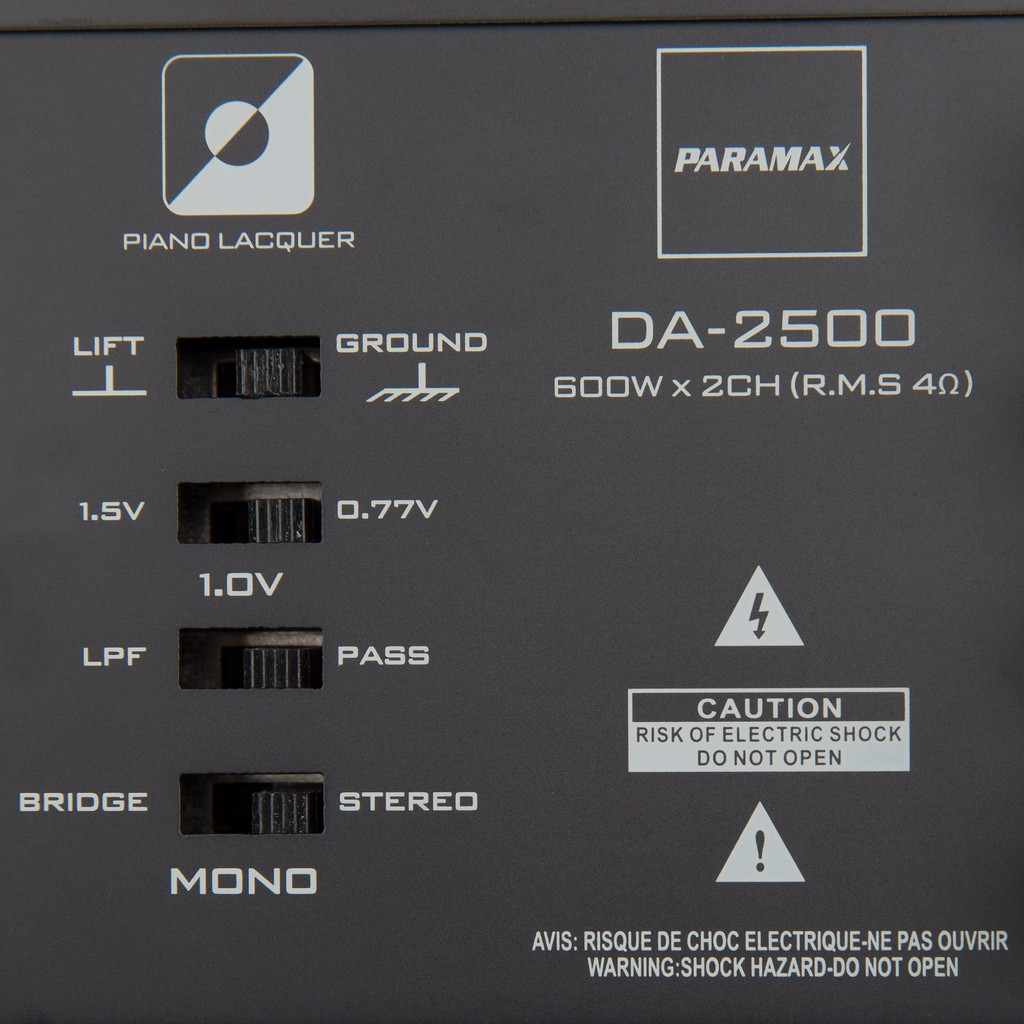 Amply công suất PARAMAX DA-2500