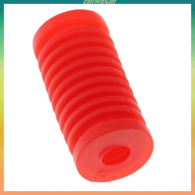 Bàn Đạp Để Chân Bằng Cao Su Màu Đỏ Chuyên Dụng Cho Xe Mô Tô Yamaha R6 R6S Chiwanji1