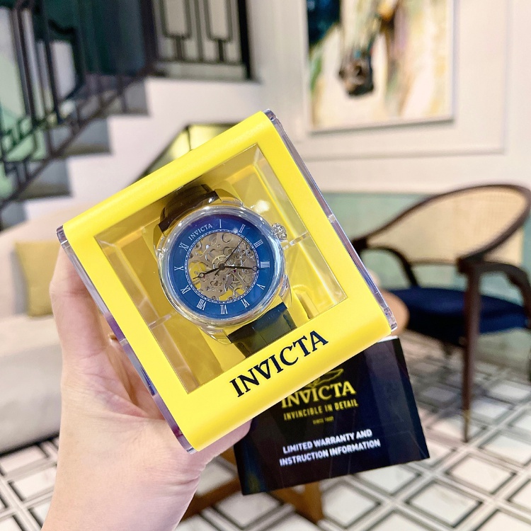 Đồng hồ nam INVICTA Specialty máy cơ mặt skeleton lộ máy cá tính model 23534