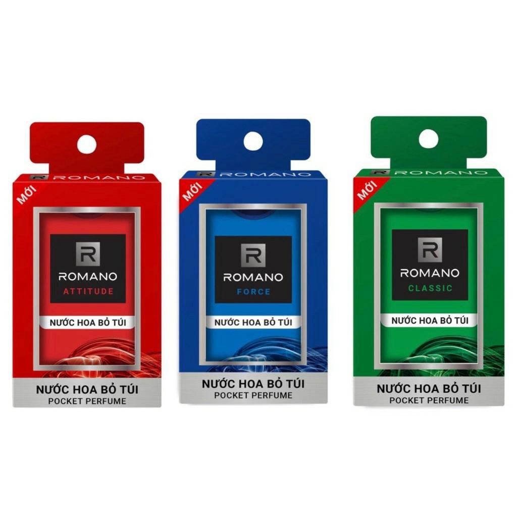 Combo 3 chai nước hoa Romano 18ml dạng xịt | BigBuy360 - bigbuy360.vn