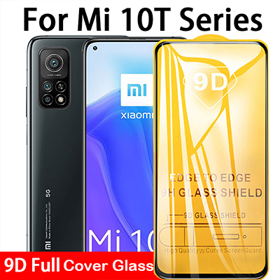 Kính cường lực bảo vệ 9D cho Xiaomi Mi 10T Pro 10 Lite 5G Poco X3 NFC 10 Ultra Pro Note 10 Redmi K30 Ultra K30S 9 9A