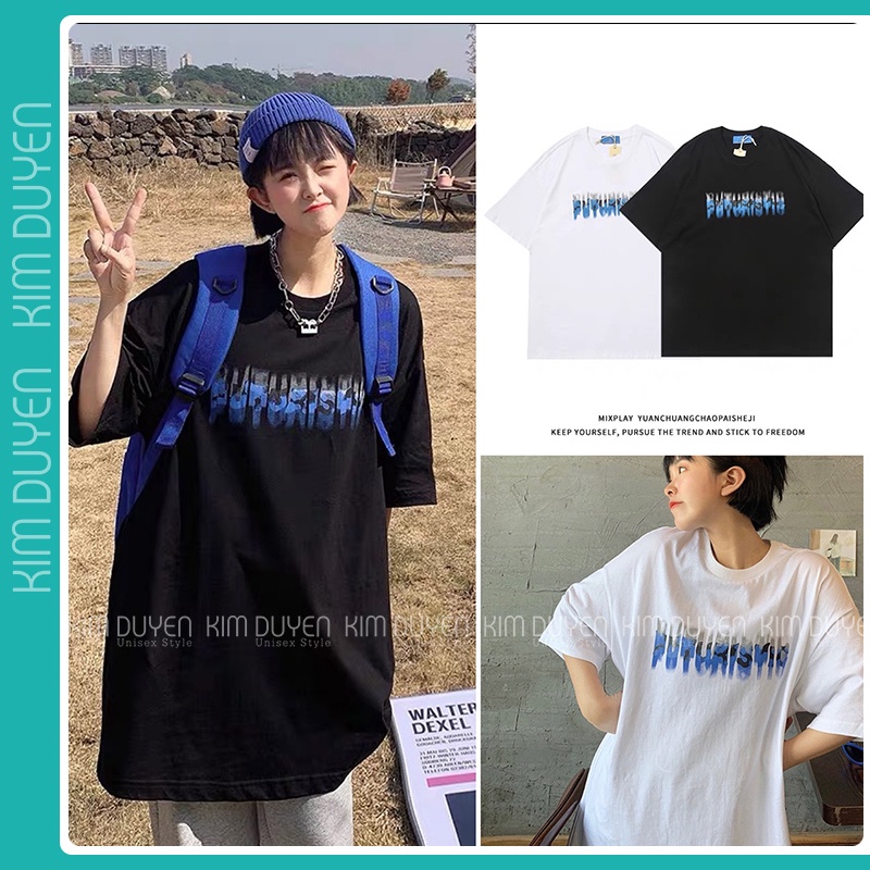 Áo Thun In Chữ PUT Hàn Quốc Áo Thun Tay Lỡ Form Rộng Unisex 38-65kg Nam Nữ Phong Cách Ullzang