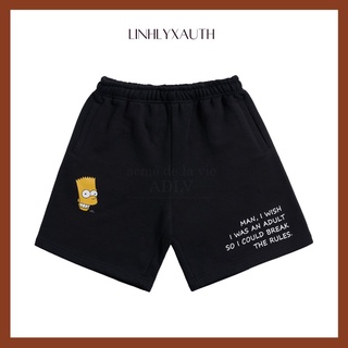 Quần angel bart short pants black linhlyxauth