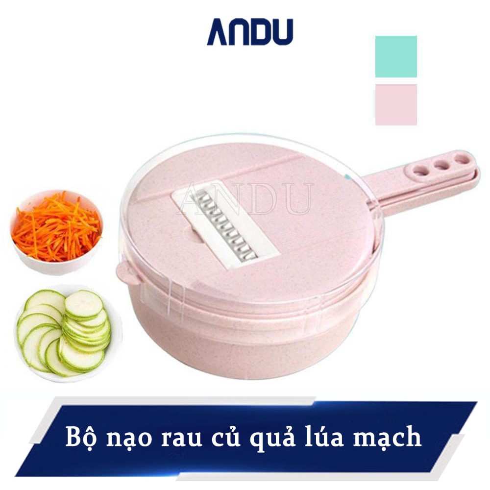 Bộ Dụng Cụ Nạo Củ Quả Lúa Mạch Đa Năng