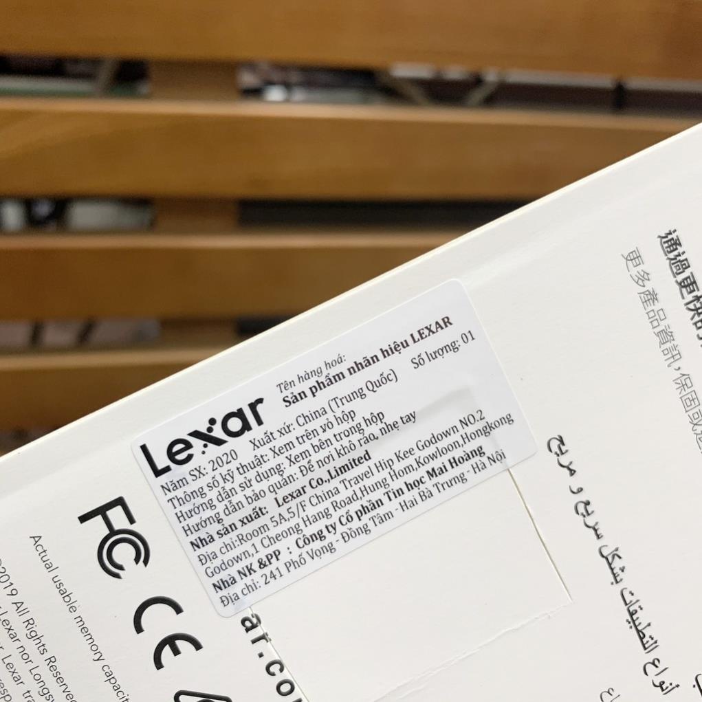 Ổ cứng SSD 120GB Lexar chính hãng bh 36 tháng