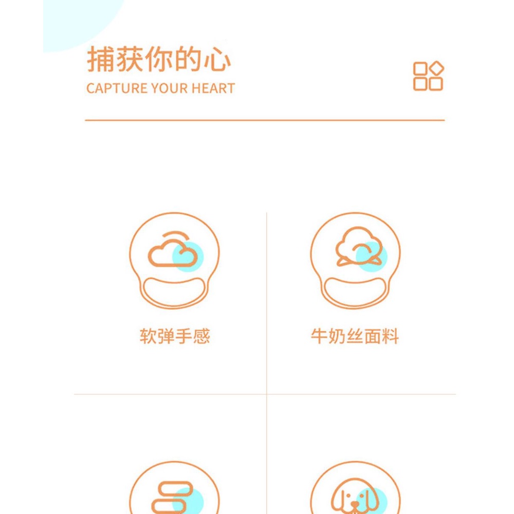 Miếng Lót Chuột Và Bàn Phím Bằng Silicon Hình Chú Cún 3D Dễ Thương