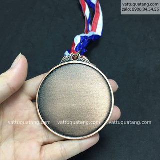 Phôi huy chương lá lúa- màu đồng